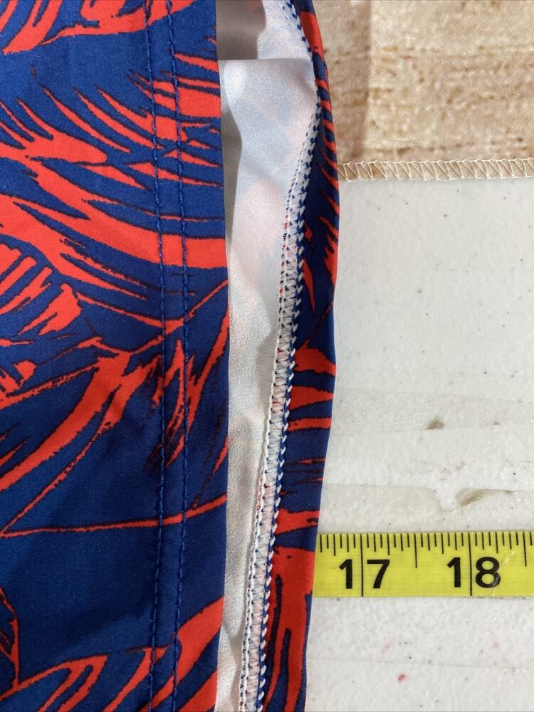 Sperry Mens Swim Trunks Size Large Floral Swimming Suit Hawaiian Shorts - Picture 10 of 11